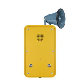 Un bon prix. Téléphone de diffusion étanche pour l'industrie, mains libres, pour les urgences en ligne