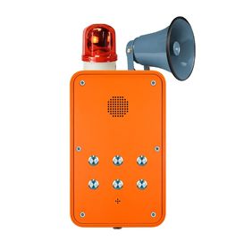 Un bon prix. Les mains imperméables libèrent le téléphone avec le haut-parleur de clignotant de balise et en métal en ligne