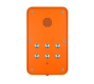 Un bon prix. Les mains résistant aux chocs libèrent le téléphone industriel de VoIP avec des boutons de cadran de vitesse en ligne