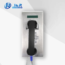 Un bon prix. Téléphone résistant de prison de PETITE GORGÉE de vandale, téléphone en acier de prison avec l'affichage d'affichage à cristaux liquides en ligne