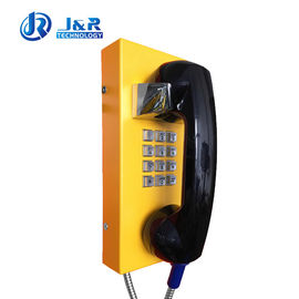 Un bon prix. Téléphone résistant de vandale industriel du combiné IP65, téléphone d'urgence rocailleux en ligne