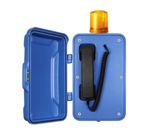 Un bon prix. Téléphone imperméable industriel de plate-forme ferroviaire 2 ans de garantie en ligne
