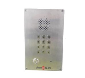 Interphone sans fil de porte de résistance à l'oxydation avec 12 - clavier numérique principal en métal