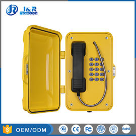 Téléphone d'urgence extérieur de VOIP/PETITE GORGÉE, téléphone à l'épreuve du vandalisme IP67 imperméable
