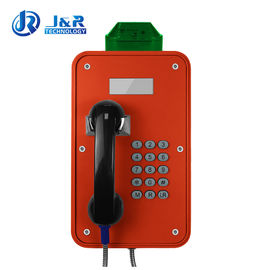Téléphones extérieurs étanches pour tunnels / Téléphone analogique industriel avec écran LCD