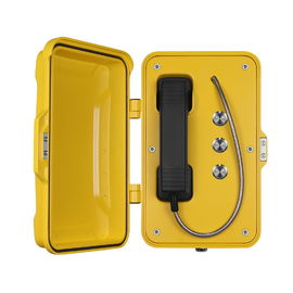 Un bon prix. Téléphone d'urgence résistant aux intempéries en extérieur à trois boutons avec fonction de réglage rapide en ligne
