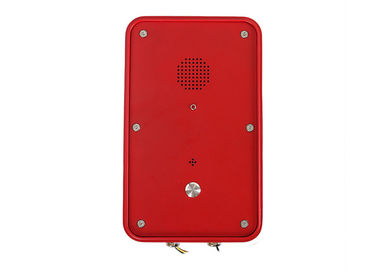 IP66 Rouge SOS Téléphone industriel résistant aux intempéries, Téléphone industriel analogique extérieur
