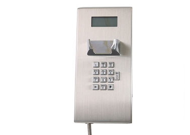 Un bon prix. Téléphone résistant de vandale imperméable de secours avec l'affichage à cristaux liquides pour la prison en ligne