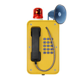Un bon prix. Téléphone industriel anti-vandalisme et résistant aux intempéries, téléphone robuste avec corne en ligne