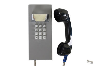 Un bon prix. Téléphone de prisonnier résistant aux intempéries, boîtier robuste, clavier durable, de couleur grise en ligne