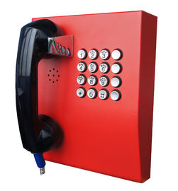 Un bon prix. Téléphone résistant de banque/temps de bâtiment avec le matériel en acier laminé à froid en ligne