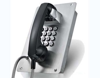 Un bon prix. Flux résistant d'acier inoxydable de téléphone de vandale extérieur montant le plein clavier numérique en ligne