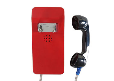 Un bon prix. Le bureau résistant de téléphone de vandale rouge montant la petite gorgée d'Ip66 GSM imperméabilisent 2 ans de garantie en ligne