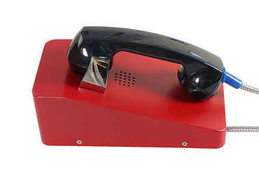 Téléphone à combiné en métal inoxydable antivandalisme facile à installer