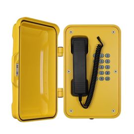Téléphone imperméable industriel rocailleux 75-90db sonnant bas résistant à la température de volume
