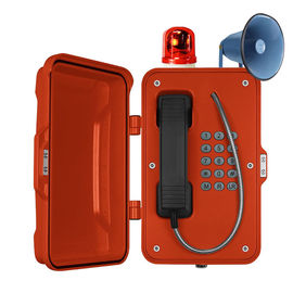 Téléphone imperméable industriel IP66-IP67 parlant bruyant de radiodiffusion robuste de SOS