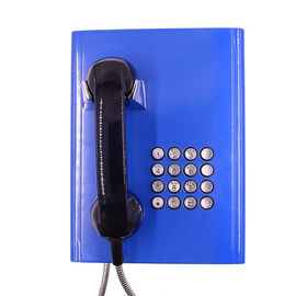 Un bon prix. Détenu rocailleux de serveur de téléphone résistant public de vandale avec le bouton de contrôle du volume en ligne