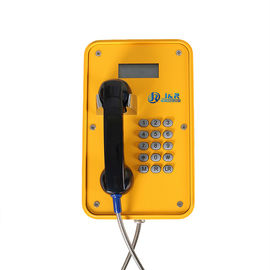 Un bon prix. Téléphone d'urgence industriel imperméable à l'eau Affichage LCD Fonction SOS Pour la zone dangereuse en ligne