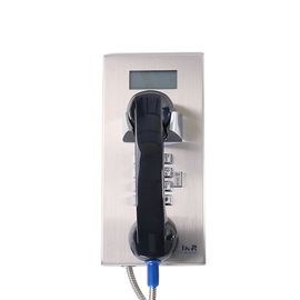 Un bon prix. Téléphone résistant de Voip de téléphone résistant fixé au mur de vandale avec l'affichage d'affichage à cristaux liquides en ligne