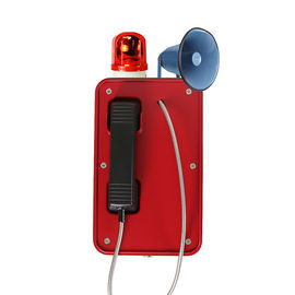 Le téléphone imperméable en mer de secours, mains libèrent l'alimentation d'énergie de PoE de téléphone