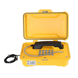 75-90 dB Téléphone industriel résistant aux intempéries VoIP