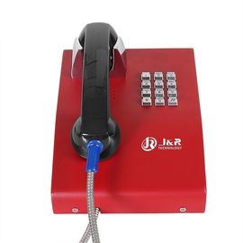 ABS résistant laminé à froid du téléphone IP65 de vandale en acier de Robuste