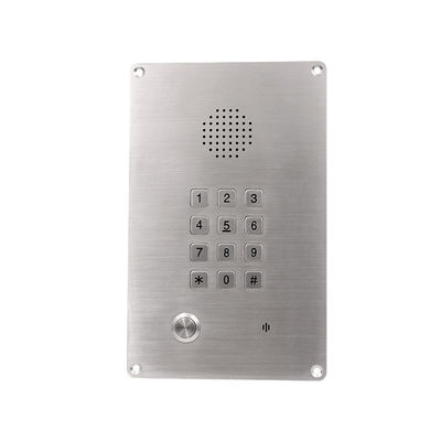 Calibres d'Ethernet du téléphone IP55 d'acier inoxydable pour des ascenseurs