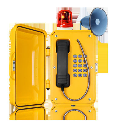 Un bon prix. Téléphone analogique / VoIP industriel résistant aux intempéries avec monture murale / pilier en ligne