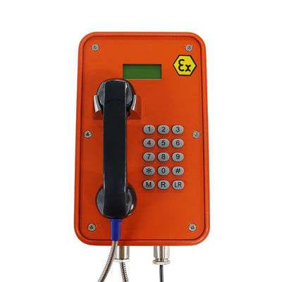 Un bon prix. Téléphone résistant à l'explosion IP67 SIP avec écran LED en ligne