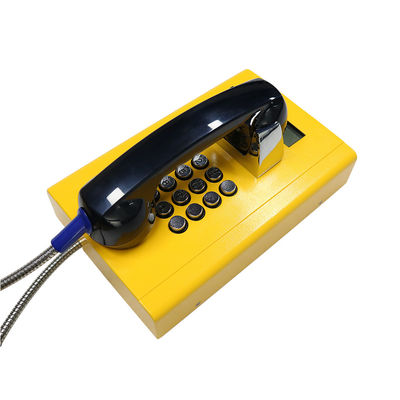 Affichage résistant d'affichage à cristaux liquides de GSM de PETITE GORGÉE de téléphone DC12V POE de vandale analogue d'IP55