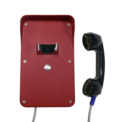 combiné rocailleux de téléphone résistant de vandale de 3G GSM PoE SIP2.0 avec un bouton
