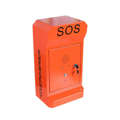 Téléphone d'urgence routier mains libres IP65 SIP FCC résistant au vandalisme