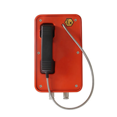 téléphones EX anti-déflagrants de numérotage automatique du téléphone IP67 de 1.8W SIP2.0 VoIP