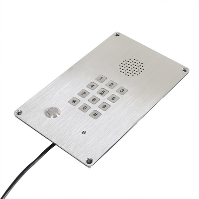 Bouton SOS 3G GSM Interphone public d'urgence IP65 Téléphone de salle blanche