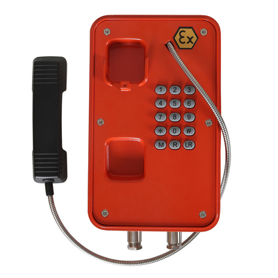 Un bon prix. Téléphone antidéflagrant ISDN SIP analogique avec clavier complet pour zones dangereuses en ligne