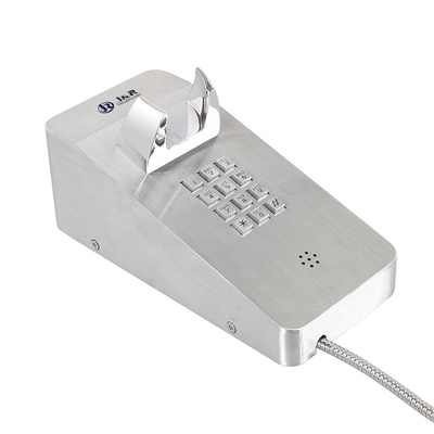 PETITE GORGÉE insonorisée 2,0 de VoIP de téléphone résistant de vandale de support de bureau