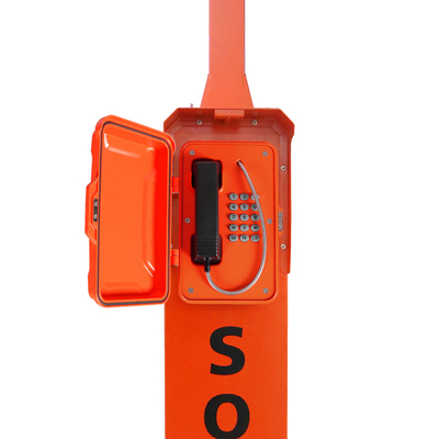 Un bon prix. Tour d'appel d'urgence sur poteau, ​Téléphone d'urgence SOS routier avec panneau solaire en ligne